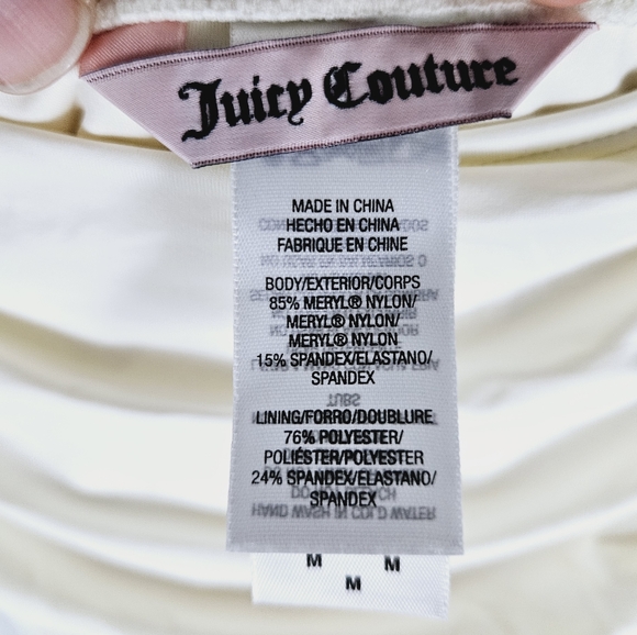 JUICY COUTURE | button sheath ruched bikini swim bathing suit bottoms - Picture 5 of 8